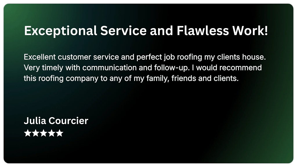 ABBCO Roofing Review #2